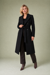 Longline Belted Coat