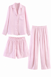 Ensemble deux pièces ample en lin | Lounelle Paris