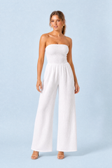 Bandeau Wide-Leg Jumpsuit