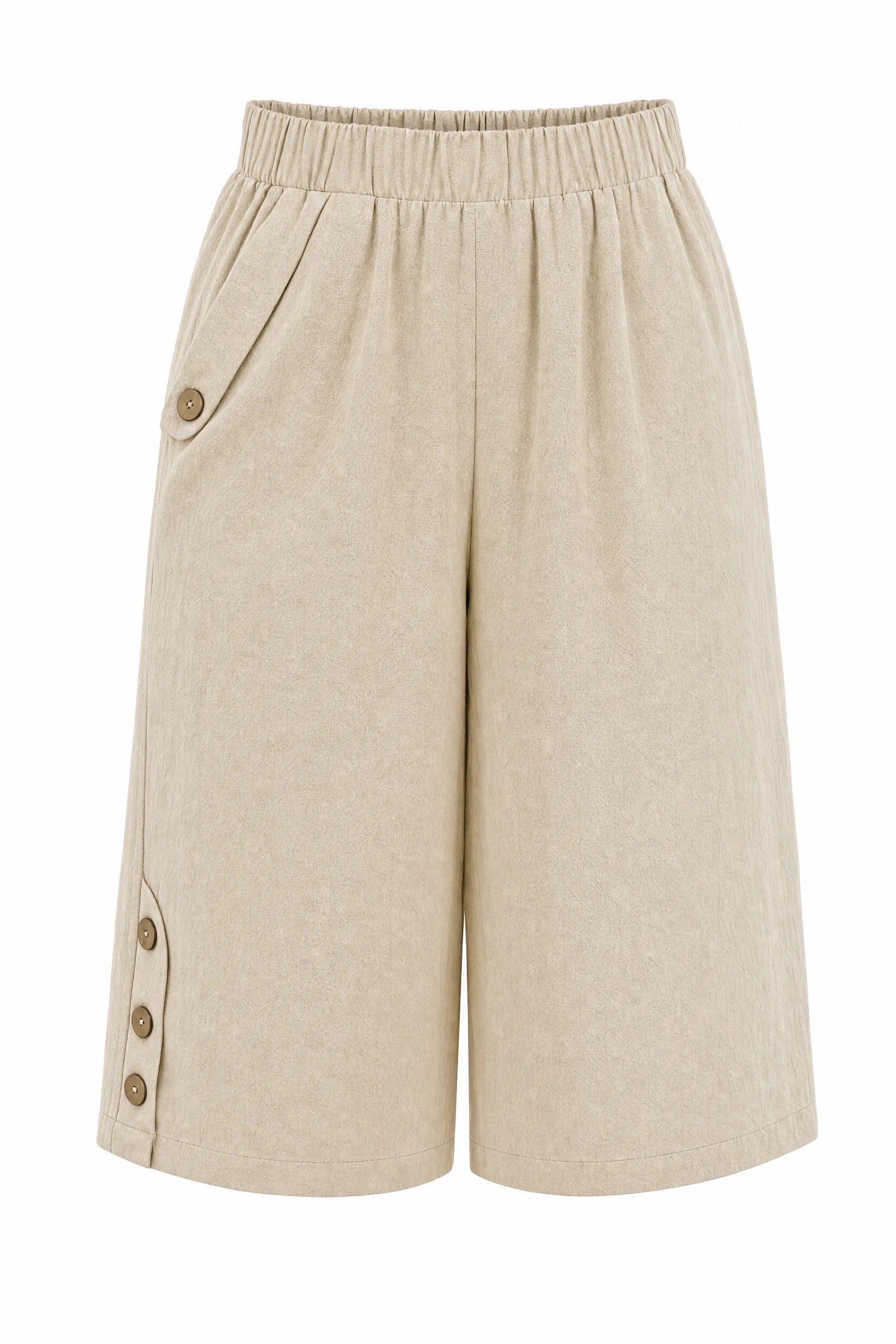 Bermuda droit taille haute | Lounelle Paris