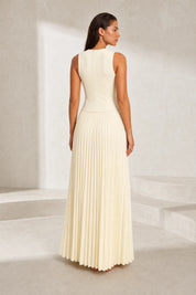 Ensemble abricot encolure carrée | Lounelle Paris