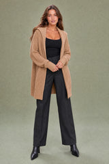 Oversized Shawl-Collar Cardigan