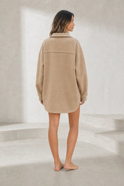 Manteau mi-long ample à revers | Lounelle Paris