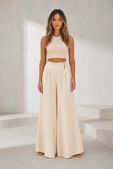 Pantalon palazzo fluide