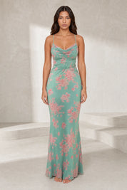 Robe florale dos nu | Lounelle Paris