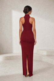 Robe longue ajustée col licou | Lounelle Paris