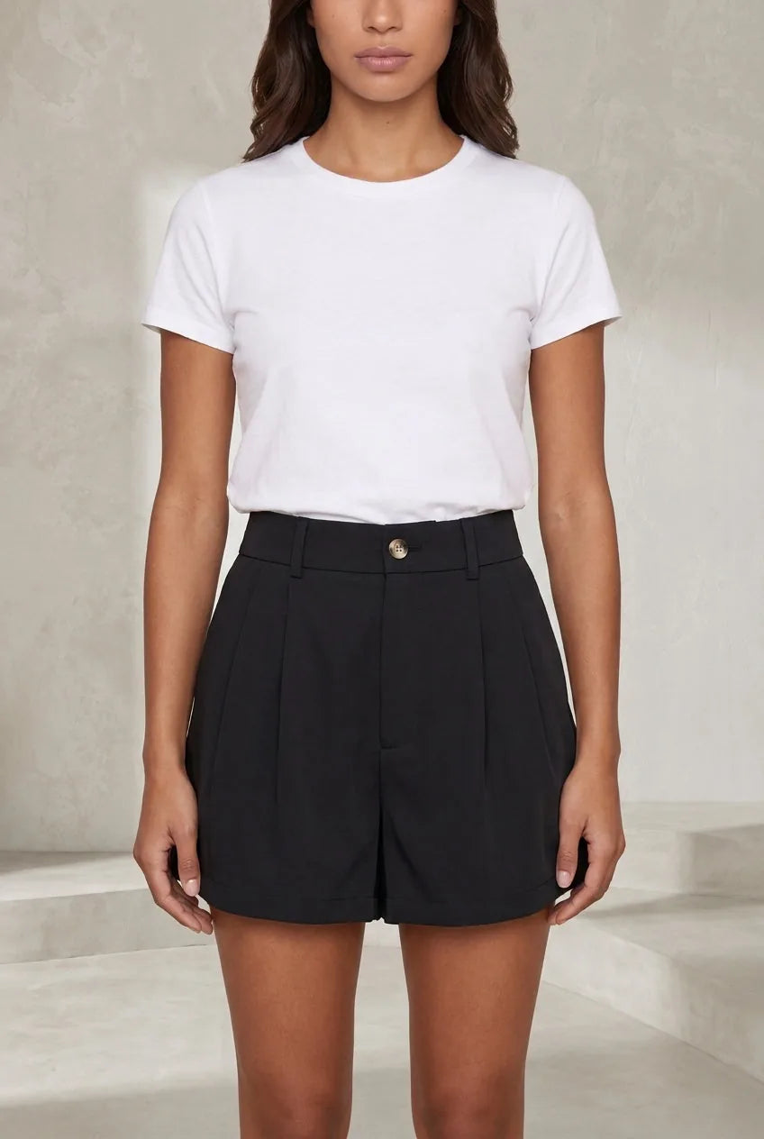 Short ample tailleur plissé | Lounelle Paris