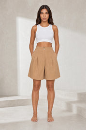 Short plissé taille haute | Lounelle Paris